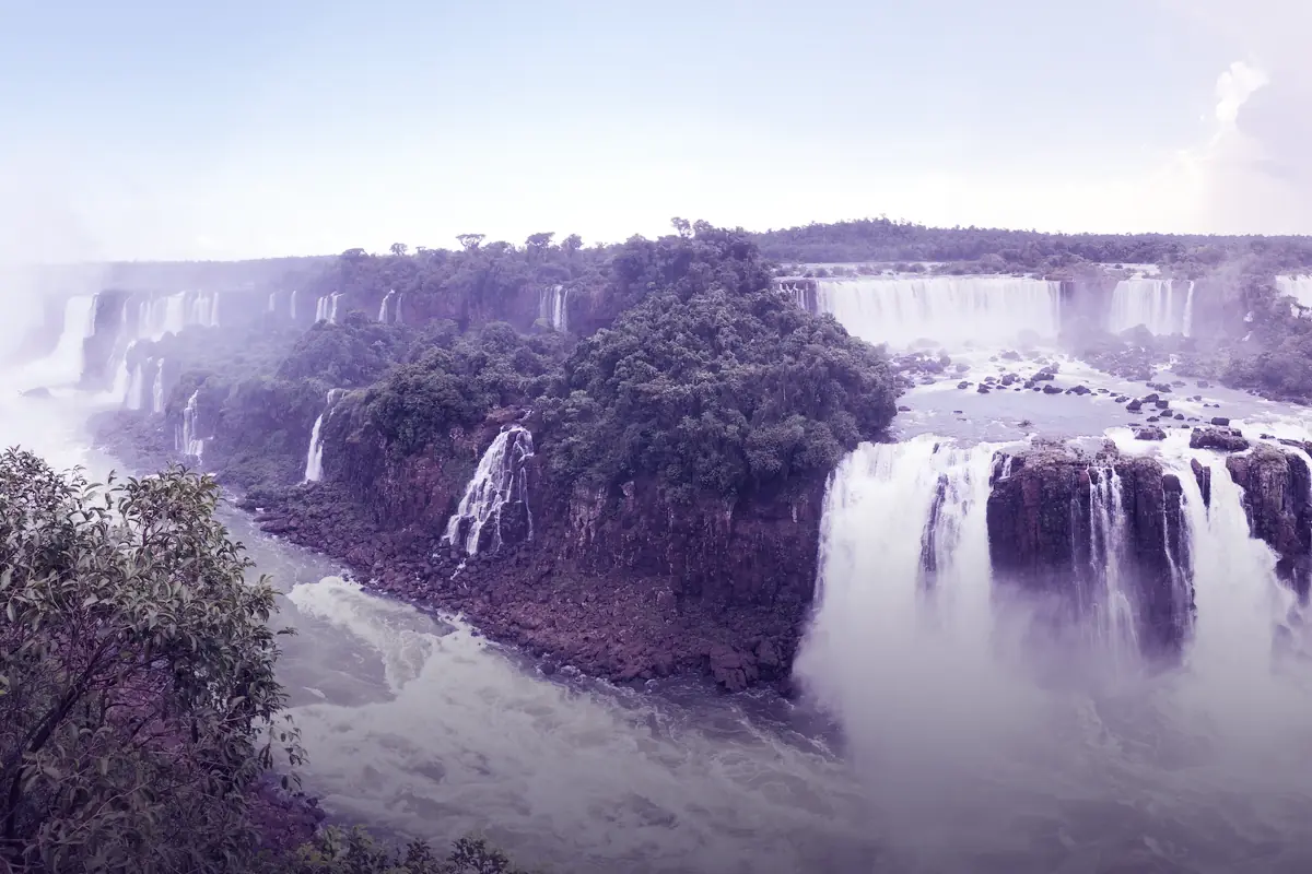 Iguacu Falls, Brazilian side — Brezilya