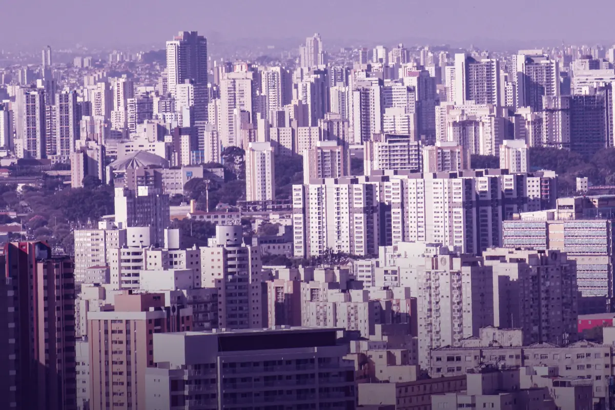 Sao Paulo from above — Brezilya