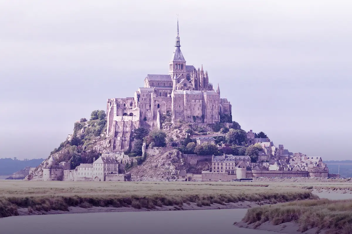 Mont-Saint-Michel, Normandy — Frankreich