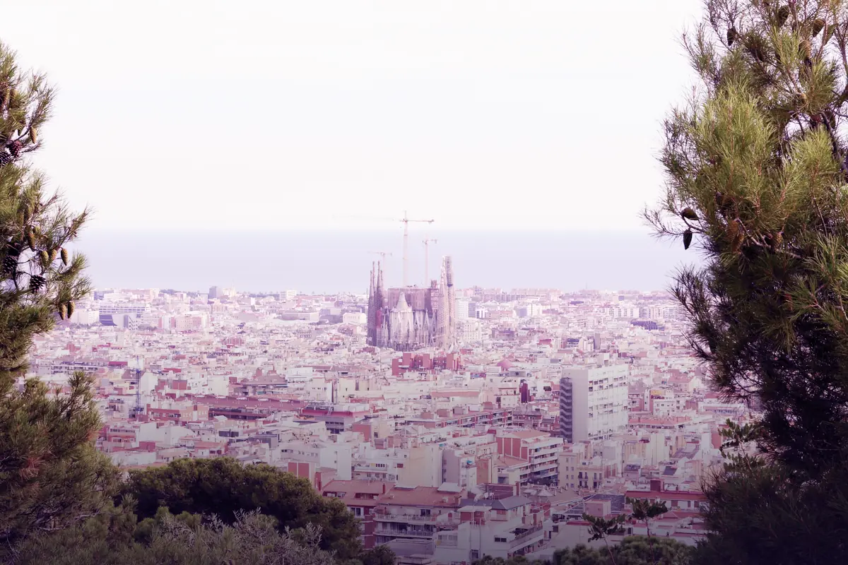 Barcelona from Park Güell — Espagne