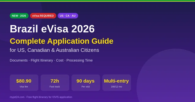 Brazil e-Visa 2026