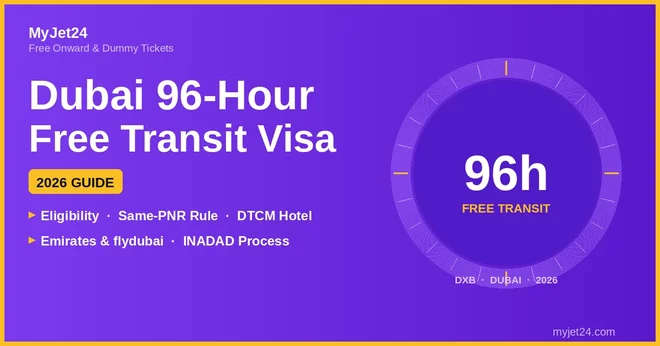 Dubai 96-Hour Free Transit Visa 2026: Emirates & flydubai Guide