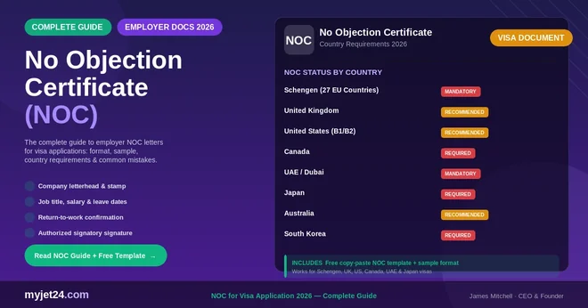 No Objection Certificate (NOC) for Visa 2026: What It Is, Who Needs One & How to Get It From Your Employer