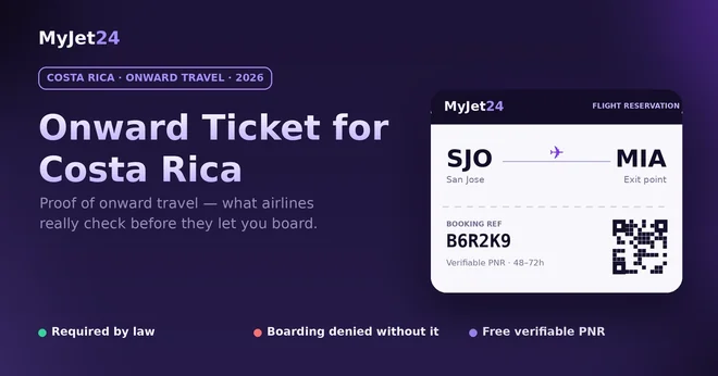 Does Costa Rica Require Proof of Onward Travel? (2026)
