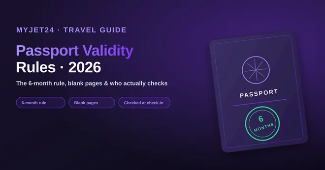 Passport Validity Rules 2026: The 6-Month Rule & Blank Pages