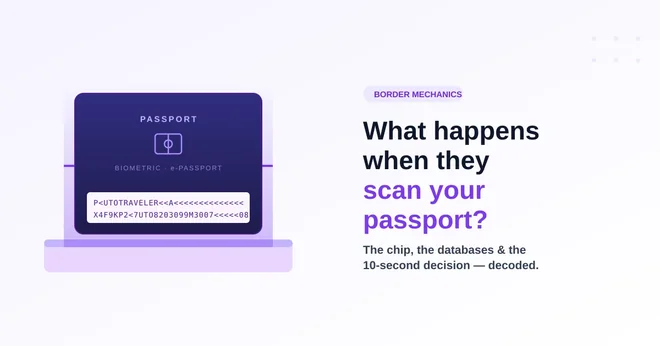 What Happens When They Scan Your Passport?